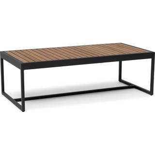 Hillerstorp Oxelunda kaffebord Aluminium/teaktræ 113 x 55 cm