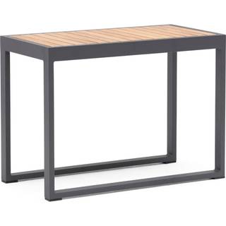 Hillerstorp Oxelunda sidebord Aluminium/teaktræ høj 75 x 38 cm