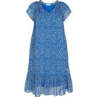 Sunrise Crop Jungle Kjole, New Blue, S