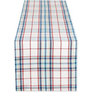 Lighthouse Plaid Table Runner 14x72