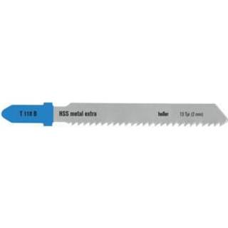 Heller stiksavklinge 75mm t/metal 3-15mm, pk a 5. T127D