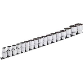VIGOR 1/2&#39;&#39; Splinetoppe 17 dele (V1898)