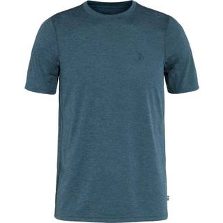 Fjällräven Abisko Day Hike S/S T-shirt Herrer størrelse M farve blå