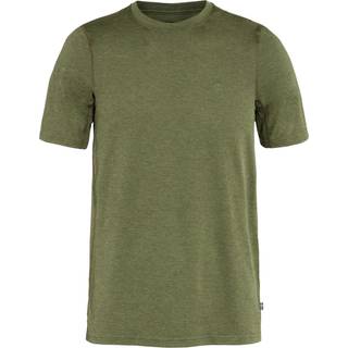 Fjällräven Abisko Day Hike S/S T-shirt Herrer størrelse XL farve olivengrøn
