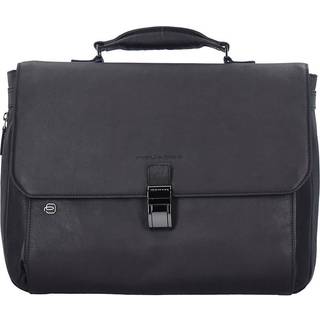 Piquadro Black Square Dokumentmappe mørkebrun