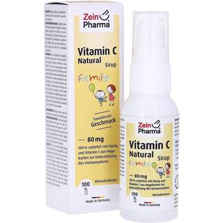 Zein Pharma – Naturlig Vitamin C Sirup med Surkirsebærsmag 80 mg - 50 ml