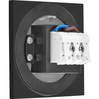EVN LQ230 LED-vægindbygningslampe, down, antracit