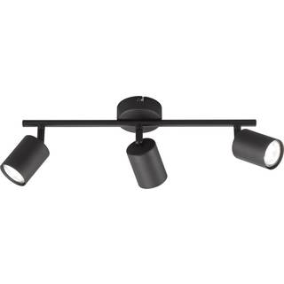 Vano LED-loftspot, sort, 3 lyskilder, langt