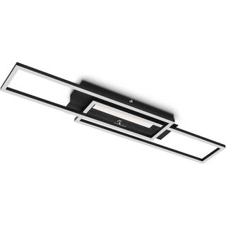 Frame Mid LED-loftlampe, 3.000 K, sort