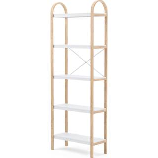 Bellwood Fem lags hylde - Flere Varianter (Variant: Hvid-Naturlig)