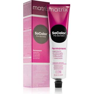 Matrix SoColor Pre-Bonded Blended Permanent hårfarve Skygge 7Nw Mittelblond Natur Warm 90 ml - 90 ml