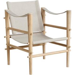 Cinas Noble Safari stol Melange canvas Bambus