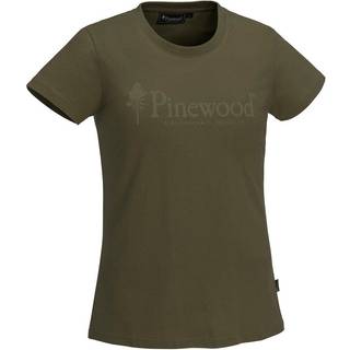 Pinewood Outdoor Life T-Shirt Dame-h.olive-XL