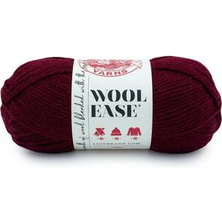 Lion Brand Wool Ease 620-089 Tawny Port Indhold:80% akryl, 20% uld Vægt/længde:85 g = ca 180 meter Anbefalede pinde: 5.00 mm Strikkefasthed:10 x 10 cm = 18 m x 24 p Vask:Maskinvask max 40°C.
