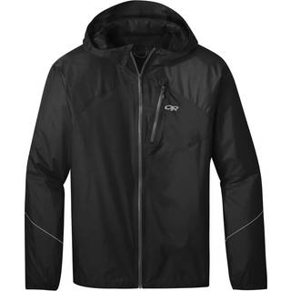 Outdoor Research Men's Helium Rain Jacket Black, M