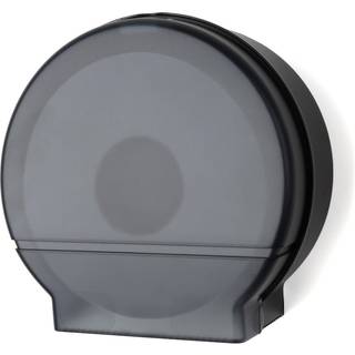 Palmer-armatur RD0026-02 Enkelt rulle Jumbo Viss Dispenser med 33/8 """" Core Black Translucent