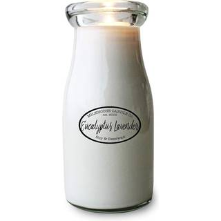 Milkhouse Candle Co. Creamery Eucalyptus Lavender duftlys Mælkeflaske 227 g - 227 g
