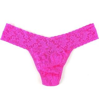 Hanky Panky 3-pak Low Rise Thong D1 - Darkpink - One Size