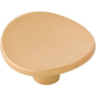 Belwith Keeler B076526-BGB Vale Collection Knob 1-3/4 tommer Diameter B?rstet Golden Brass