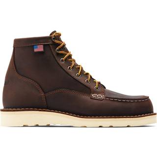 Danner Bull Run Leather Moc Toe Boot Brown