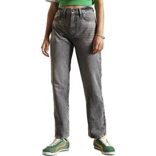 Superdry Højtaljede jeans med lige ben