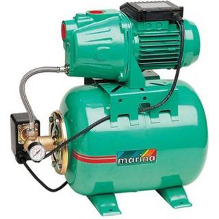 Marina CAM 40/22 husvandværk, 230v, 1", 60 l/min løftehøjde 28 mtr., støbejerns hus, 22 l. tank