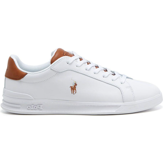 Polo Ralph Lauren Herren Sneaker weiß Glattleder