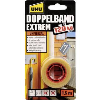 UHU dobbeltklæbende tape (rulle 1,5 meter)