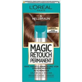 L'Oréal Paris Magic Retouch Permanent Ansatz-Abdeckung Nr. 6 Hellbraun Hårfarve - Brun