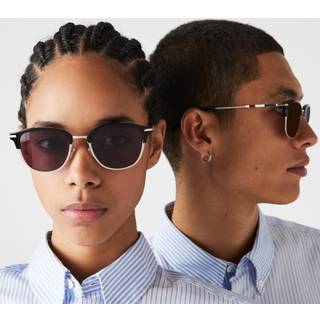 Lacoste Mand L106SND 714 Solbriller Metal Sort Grå Pantos