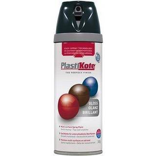 Twist &amp; spray blank sort ral 9005 plasti-kote  400ml