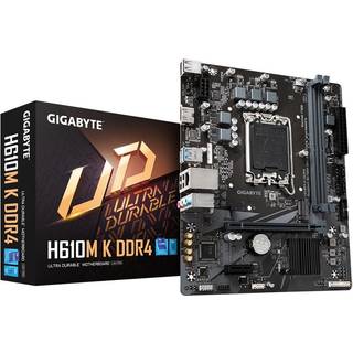 GIGABYTE H610M K DDR4 Bundkort - Intel H610 - Intel LGA1700 socket - DDR4 RAM - Micro-ATX