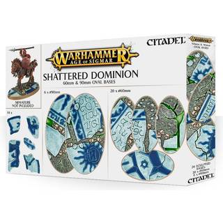 AOS Shattered dominion - 26 Oval bases - Warhammer - Citadel - Games Workshop