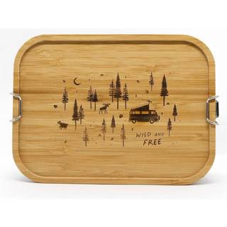 Roadtyping Wild & Free Lunchbox - Uni - brown