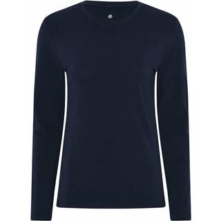 Langærmet T-shirt, Black, S