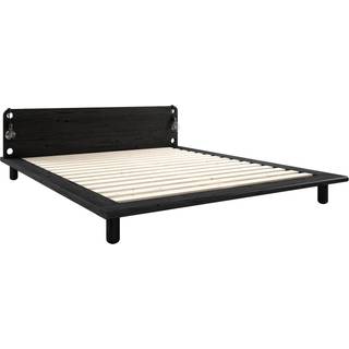 Karup Design Peek Sengestel M. 2 Lamper 160x200 Sort Fyrretræ