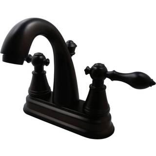 Vandhaner fsy7615al engelsk klassiker 4 in. Centerset badev?relse vandhaner med detailpop-up olie gnidet bronze