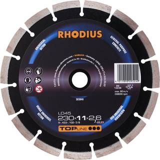RHODIUS Betonklinge LD 45 Ø350 x 20mm (303836)