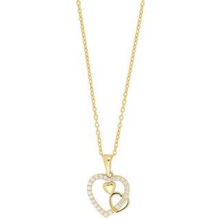 Heart 8 Karat Guld Vedhæng fra Nordahl Andersen 283096CZ3