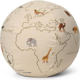 Ferm Living The world pouf - Off white