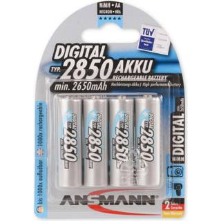 Ansmann AA / R06 / Mignon (4 stk.) genopladelige batterier 2850 mAh