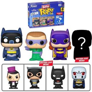 DC Bitty POP! Vinyl Figure 4-Pack Batman Adam West 2,5 cm