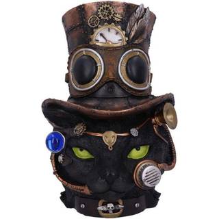 Steampunk Felius Mogg Katzen Figur 28,8cm