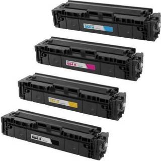 Kompatibel toner Canon 054H - 3028C002, 4 stk. rabatpakke 10000 sider