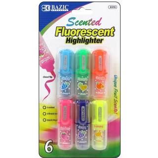 Bazic Fruit Duftende mini -mark?rer (6/pakke)