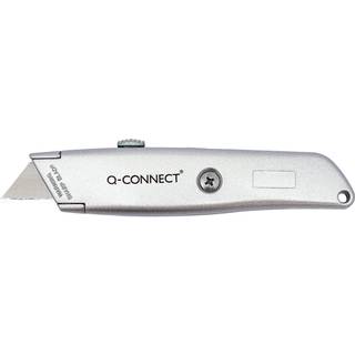 Q-connect Stanley hobbykniv 18mm sølv