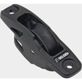 Enkeltblok Seldén BBB 40, monteret gennem dæk, kuglelejet, passer liner Ø6 - 10 mm