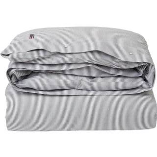 Lexington Icons Pin Point Dynebetræk Navy/ White 220x220 cm