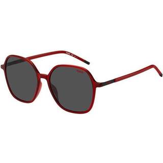 HUGO HG 1236/S C9A/IR 55 Solbriller Kvinder Rød - Transparent Red - 55mm