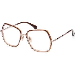Max Mara MM5076 038 55 Briller Kvinder Brun - Brown Rose Gold - 55mm
